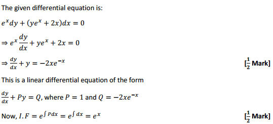 HBSE 12th Class Maths Solutions Chapter 9 Differential Equations Miscellaneous Exercise 35