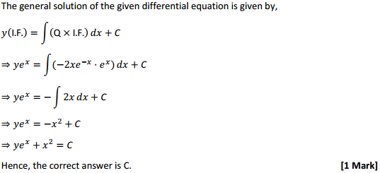 HBSE 12th Class Maths Solutions Chapter 9 Differential Equations Miscellaneous Exercise 36