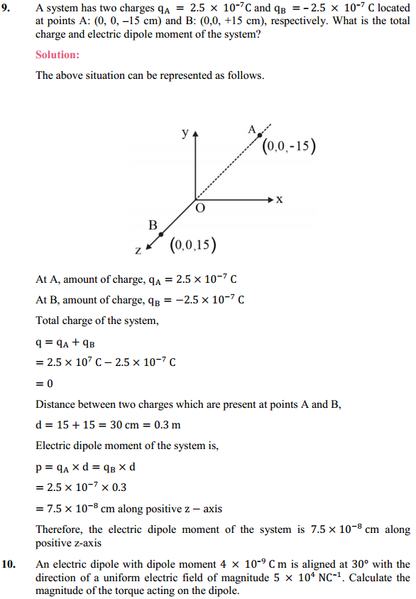 HBSE 12th Class Physics Solutions Chapter 1 Electric Charges and Fields 6