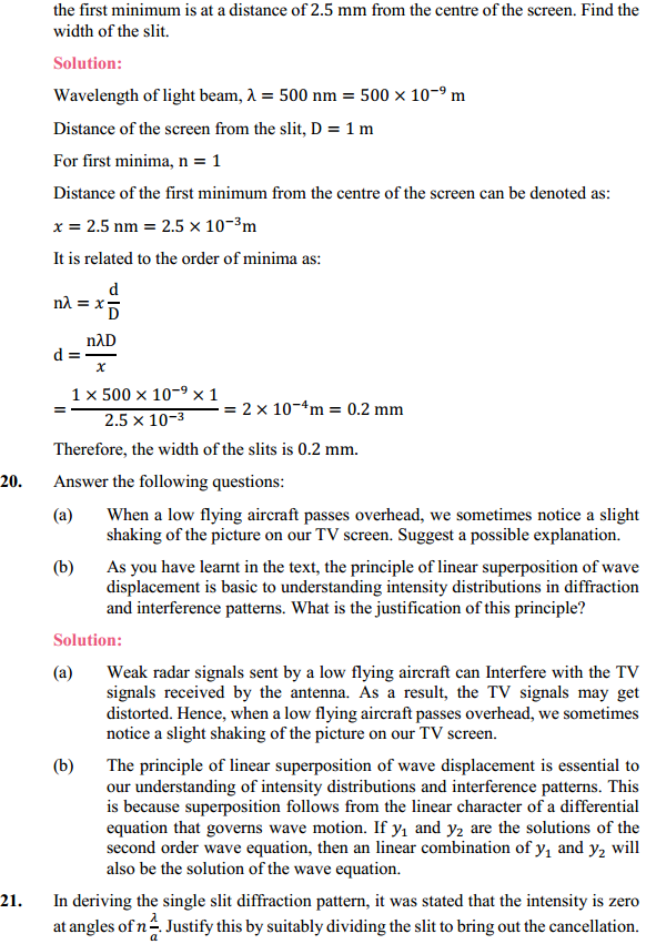 HBSE 12th Class Physics Solutions Chapter 10 Wave Optics 14