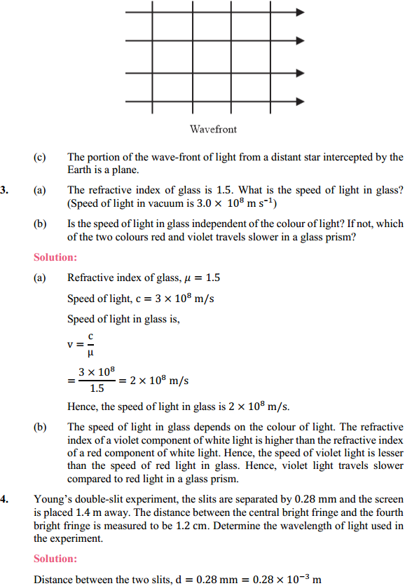 HBSE 12th Class Physics Solutions Chapter 10 Wave Optics 3