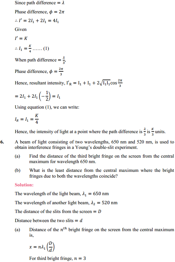 HBSE 12th Class Physics Solutions Chapter 10 Wave Optics 5