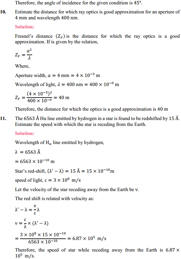 HBSE 12th Class Physics Solutions Chapter 10 Wave Optics 8