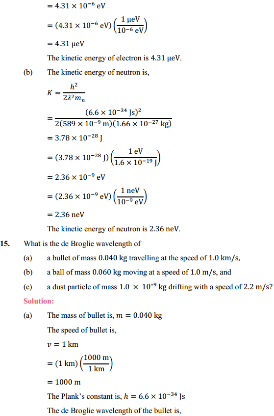 HBSE 12th Class Physics Solutions Chapter 11 Dual Nature of Radiation and Matter 12