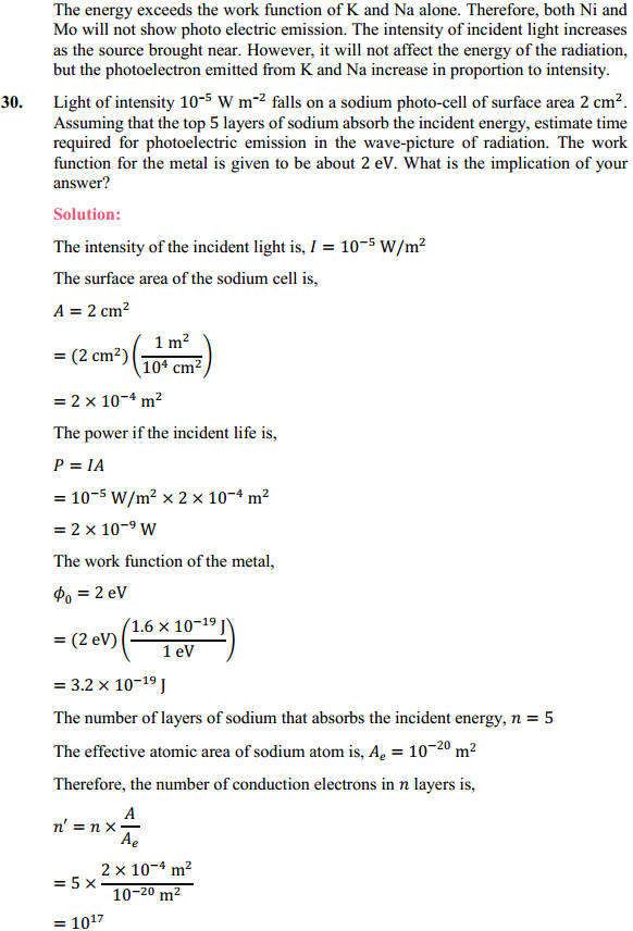 HBSE 12th Class Physics Solutions Chapter 11 Dual Nature of Radiation and Matter 29