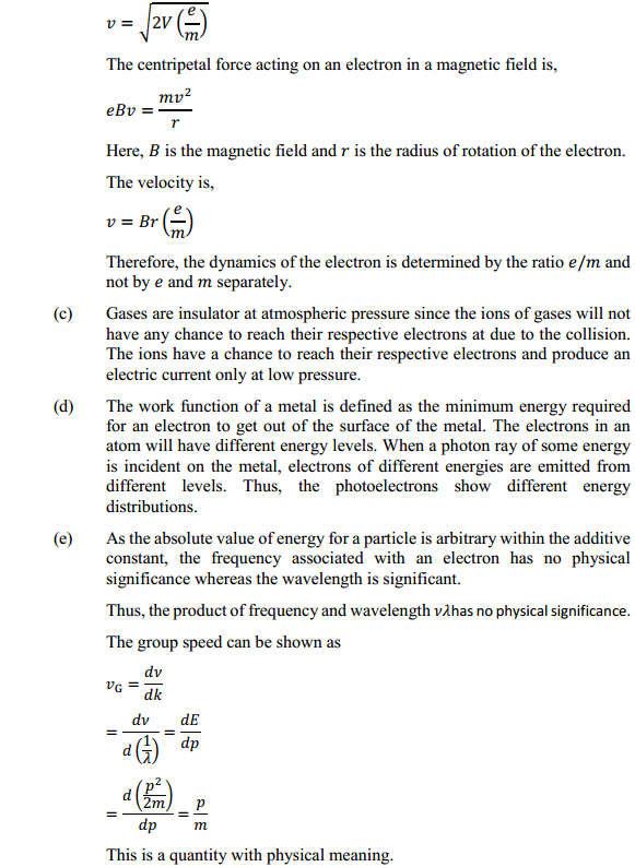 HBSE 12th Class Physics Solutions Chapter 11 Dual Nature of Radiation and Matter 38