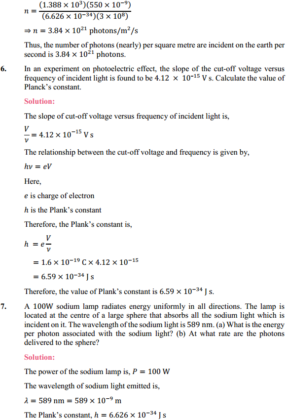 HBSE 12th Class Physics Solutions Chapter 11 Dual Nature of Radiation and Matter 5