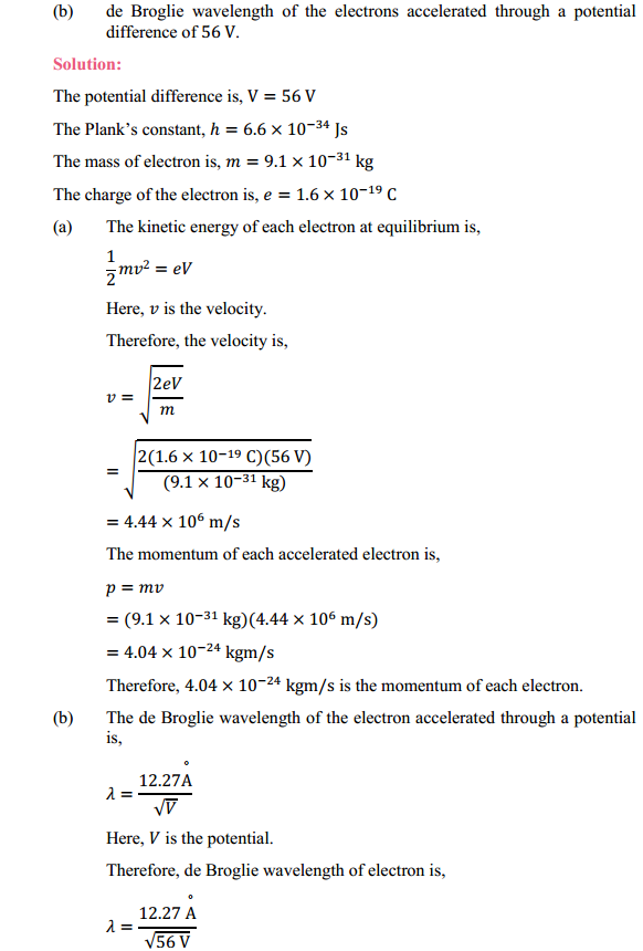 HBSE 12th Class Physics Solutions Chapter 11 Dual Nature of Radiation and Matter 9