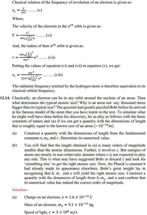 HBSE 12th Class Physics Solutions Chapter 12 Atoms 11