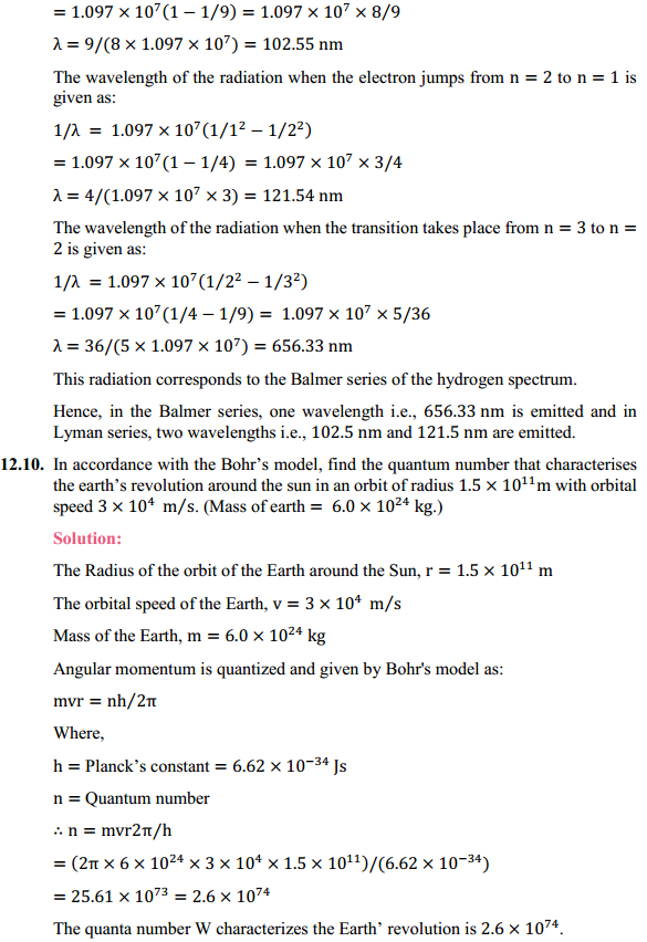 HBSE 12th Class Physics Solutions Chapter 12 Atoms 7