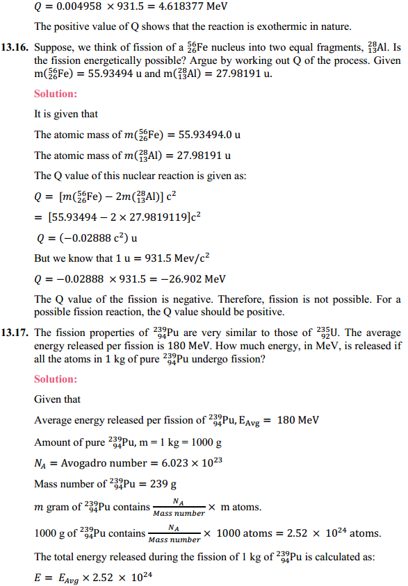 HBSE 12th Class Physics Solutions Chapter 13 Nuclei 14