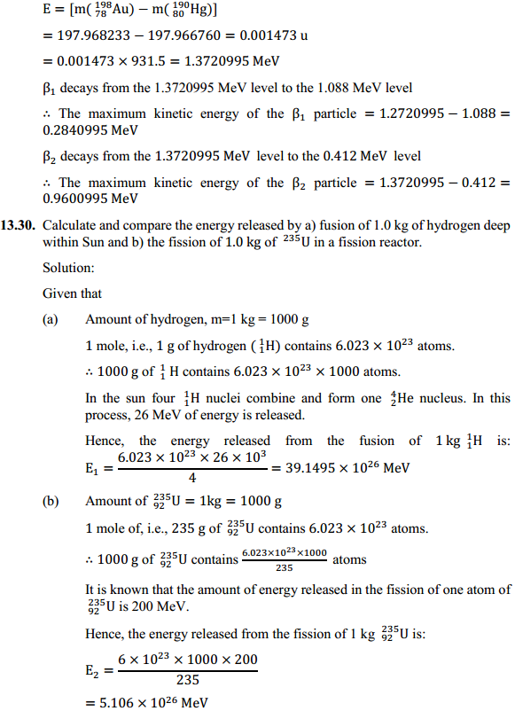 HBSE 12th Class Physics Solutions Chapter 13 Nuclei 27