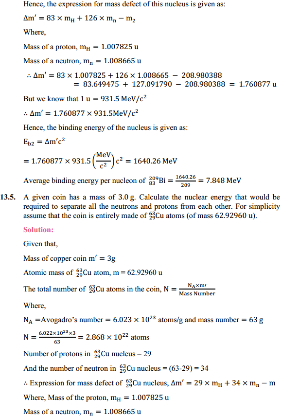 HBSE 12th Class Physics Solutions Chapter 13 Nuclei 4