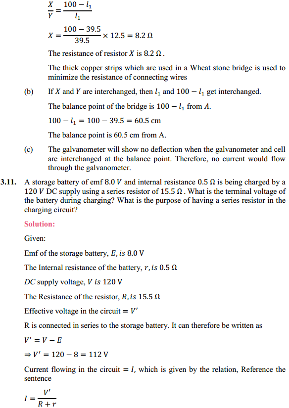 HBSE 12th Class Physics Solutions Chapter 3 Current Electricity 10