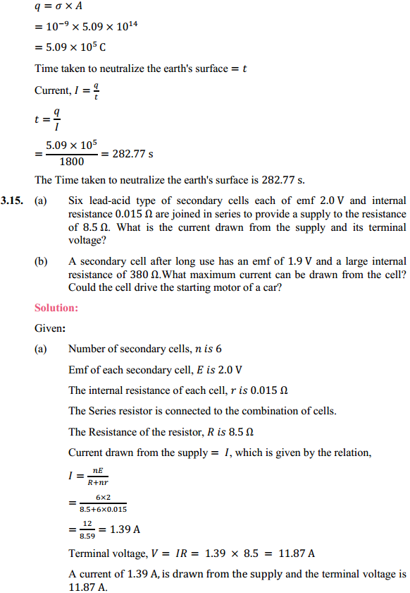 HBSE 12th Class Physics Solutions Chapter 3 Current Electricity 13