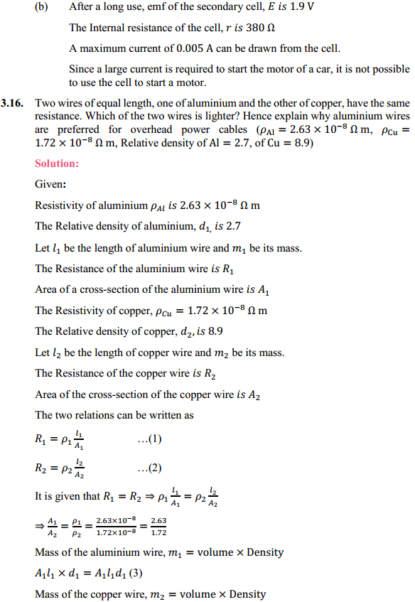 HBSE 12th Class Physics Solutions Chapter 3 Current Electricity 14