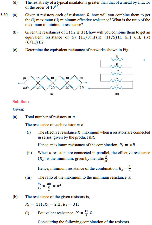 HBSE 12th Class Physics Solutions Chapter 3 Current Electricity 17