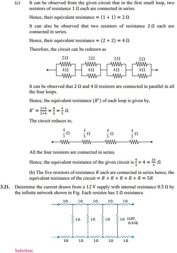 HBSE 12th Class Physics Solutions Chapter 3 Current Electricity 19