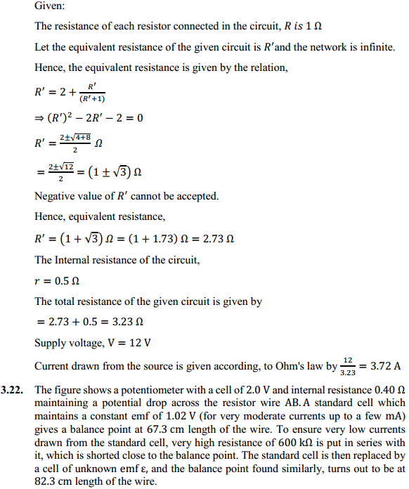 HBSE 12th Class Physics Solutions Chapter 3 Current Electricity 20