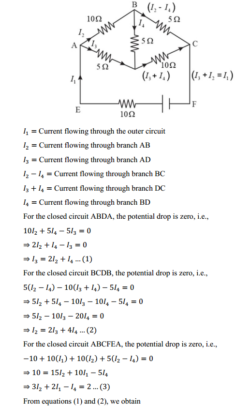 HBSE 12th Class Physics Solutions Chapter 3 Current Electricity 7