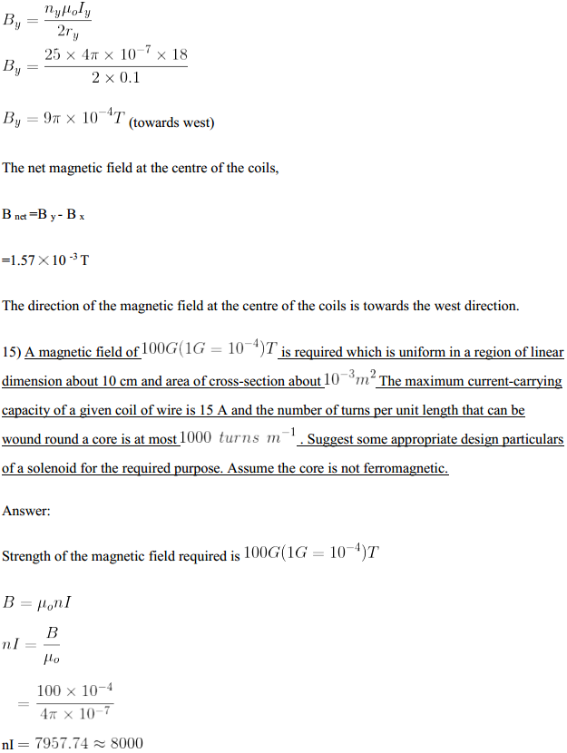 HBSE 12th Class Physics Solutions Chapter 4 Moving Charges and Magnetism 13