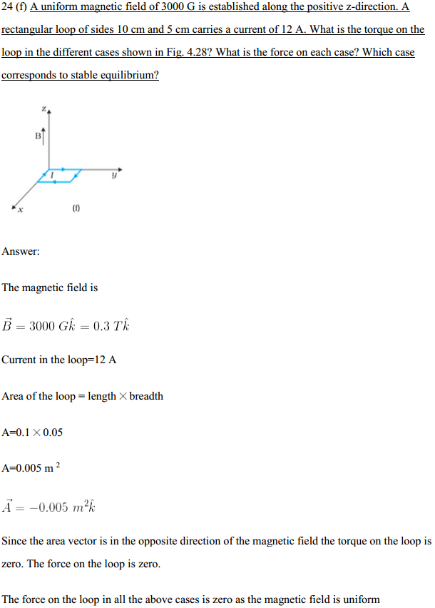 HBSE 12th Class Physics Solutions Chapter 4 Moving Charges and Magnetism 31