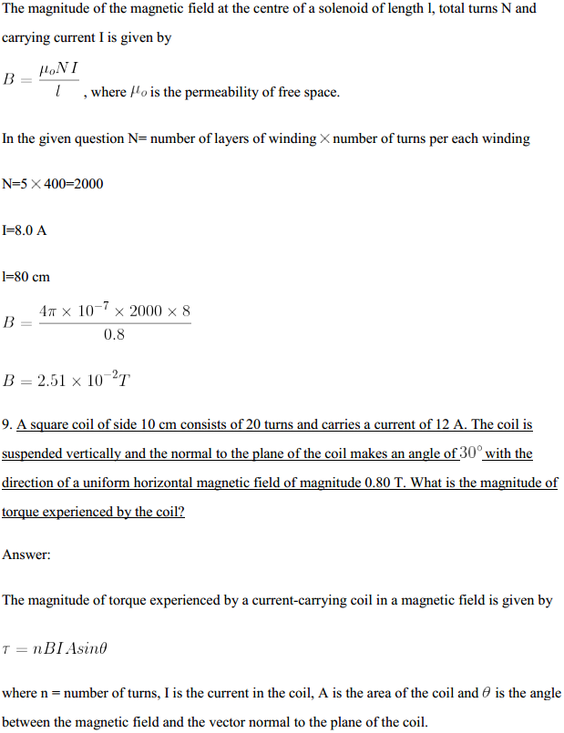 HBSE 12th Class Physics Solutions Chapter 4 Moving Charges and Magnetism 6