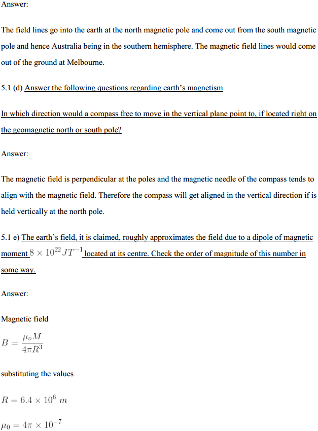 HBSE 12th Class Physics Solutions Chapter 5 Magnetism and Matter 2