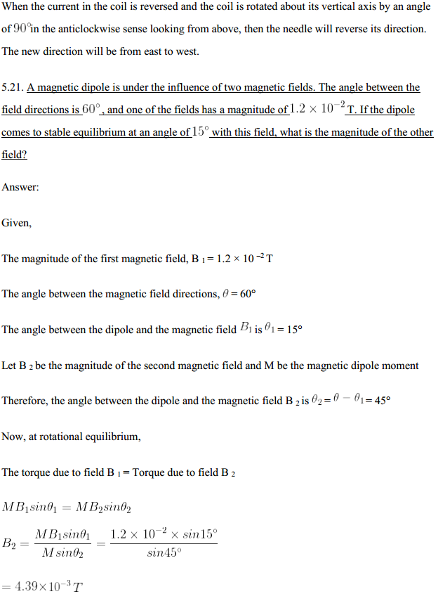 HBSE 12th Class Physics Solutions Chapter 5 Magnetism and Matter 26