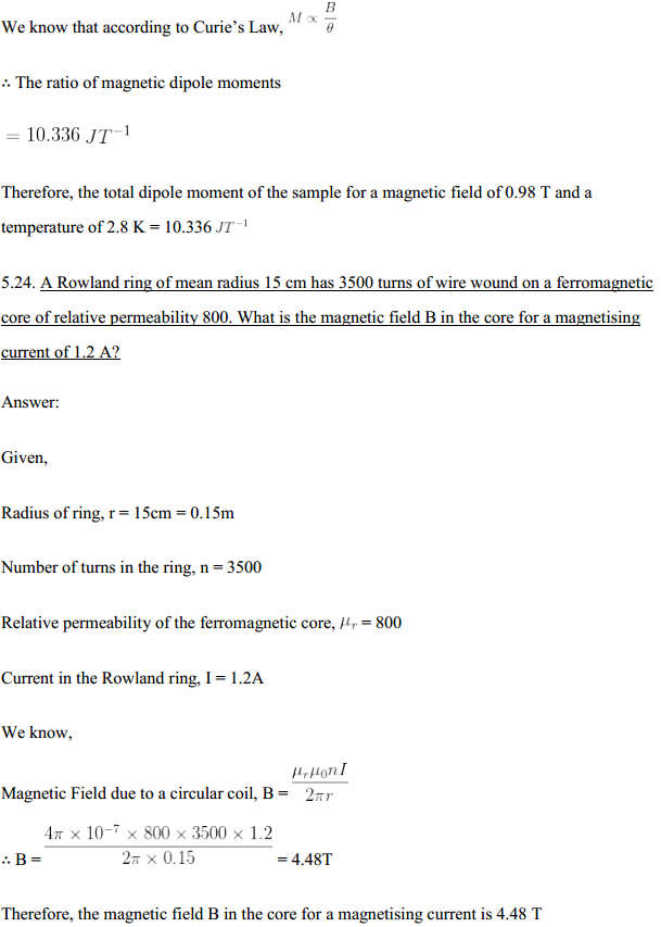 HBSE 12th Class Physics Solutions Chapter 5 Magnetism and Matter 29