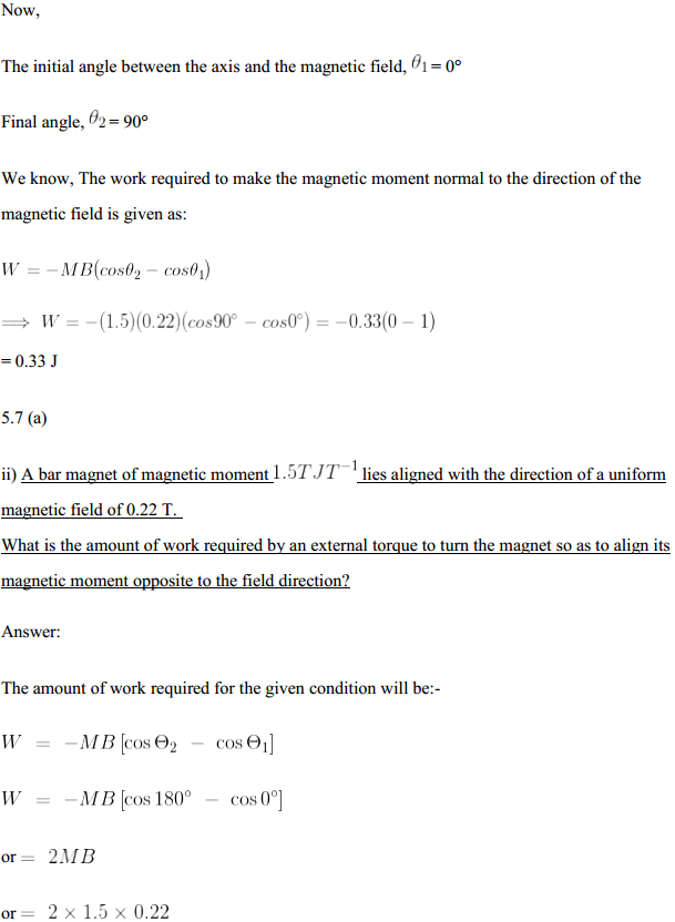 HBSE 12th Class Physics Solutions Chapter 5 Magnetism and Matter 9