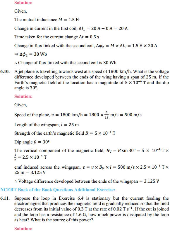 HBSE 12th Class Physics Solutions Chapter 6 Electromagnetic Induction 8