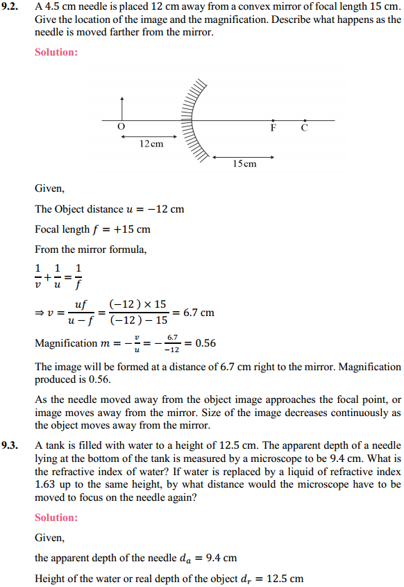 HBSE 12th Class Physics Solutions Chapter 9 Ray Optics and Optical Instruments 2