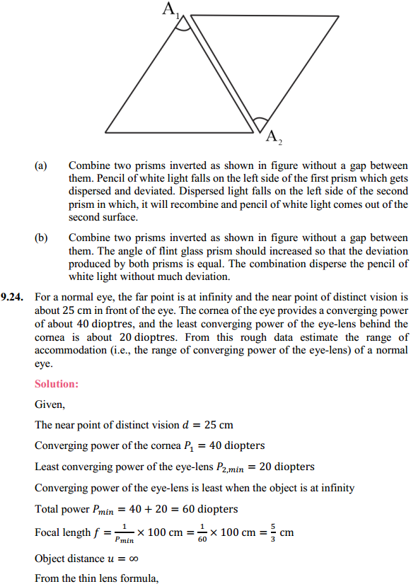 HBSE 12th Class Physics Solutions Chapter 9 Ray Optics and Optical Instruments 22