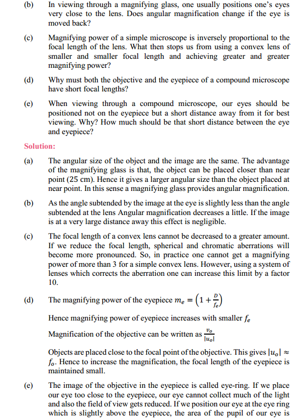 HBSE 12th Class Physics Solutions Chapter 9 Ray Optics and Optical Instruments 28