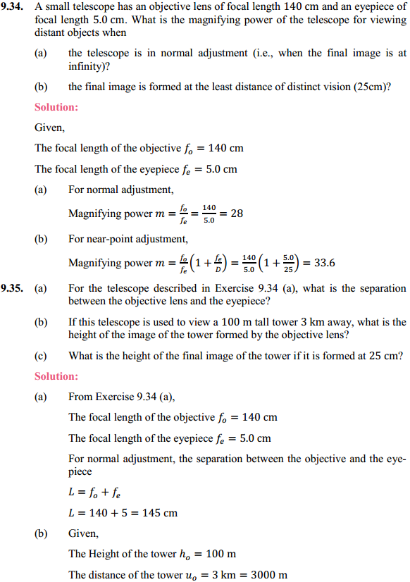 HBSE 12th Class Physics Solutions Chapter 9 Ray Optics and Optical Instruments 30