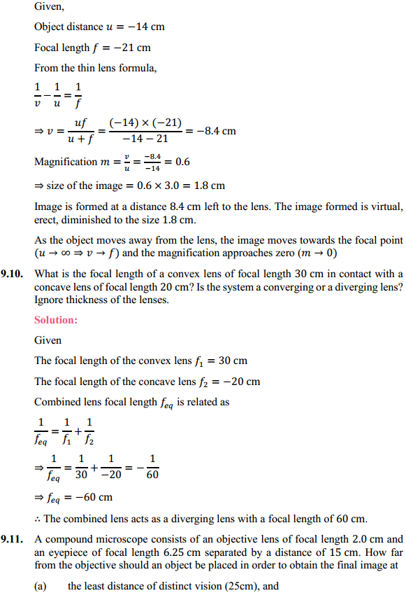 HBSE 12th Class Physics Solutions Chapter 9 Ray Optics and Optical Instruments 8