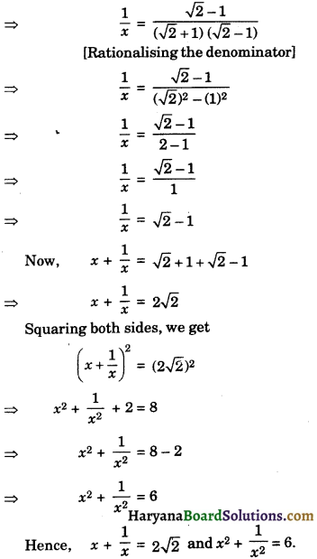 HBSE 9th Class Maths Important Questions Chapter 1 Number Systems - 37