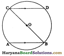 HBSE 9th Class Maths Important Questions Chapter 10 Circles 1