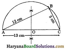 HBSE 9th Class Maths Important Questions Chapter 11 Constructions 13