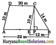 HBSE 9th Class Maths Important Questions Chapter 12 Heron’s Formula 20