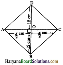 HBSE 9th Class Maths Important Questions Chapter 12 Heron’s Formula 22