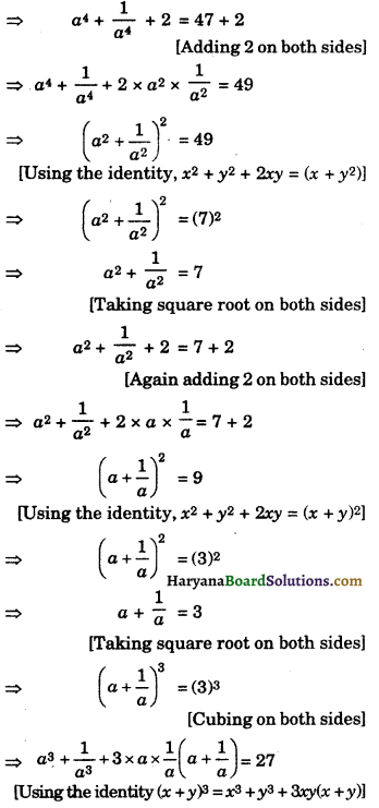 HBSE 9th Class Maths Important Questions Chapter 2 Polynomials - 19
