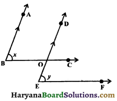 HBSE 9th Class Maths Important Questions Chapter 6 Lines and Angles - 10