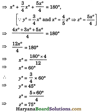HBSE 9th Class Maths Important Questions Chapter 6 Lines and Angles - 28