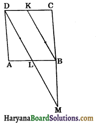 HBSE 9th Class Maths Important Questions Chapter 8 Quadrilaterals 3