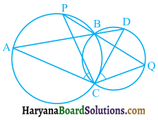 HBSE 9th Class Maths Solutions Chapter 10 Circles Ex 10.5 9