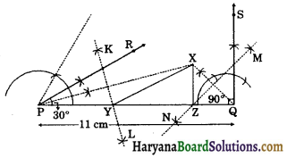 HBSE 9th Class Maths Solutions Chapter 11 Constructions Ex 11.2 4