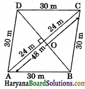 HBSE 9th Class Maths Solutions Chapter 12 Heron’s Formula Ex 12.2 5