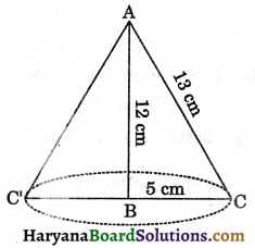 HBSE 9th Class Maths Solutions Chapter 13 Surface Areas and Volumes Ex 13.7 1